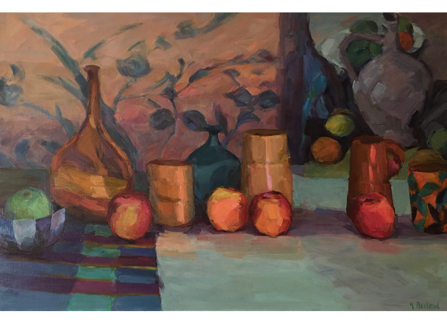 Conversation with Cezanne | 24"x36" | $3000